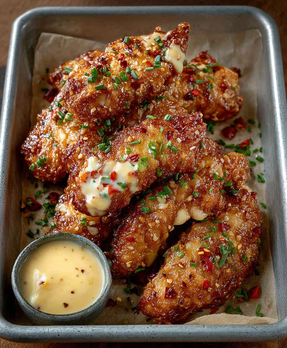 Crispy Air-Fried Bang Bang Chicken