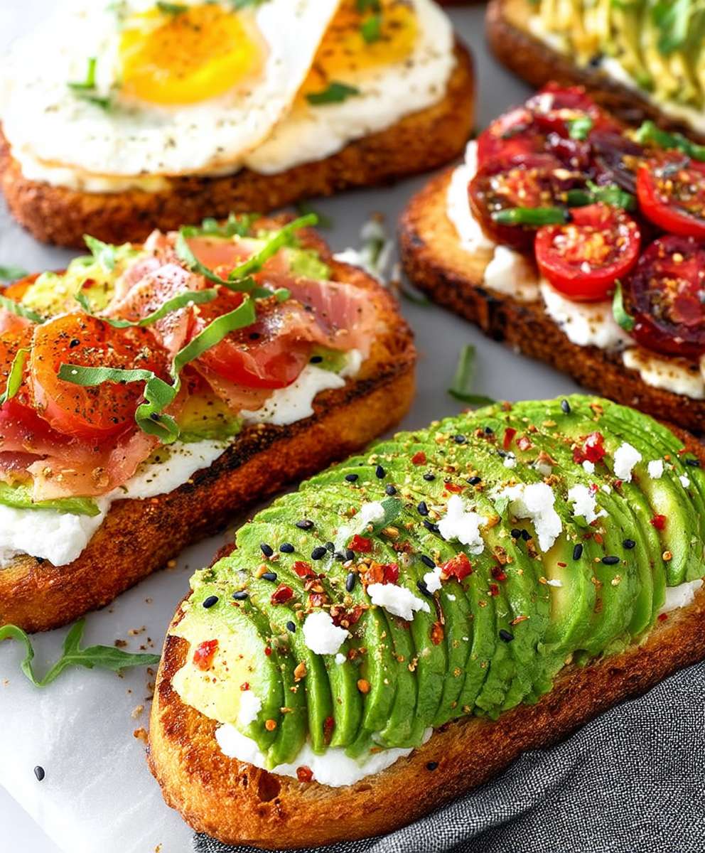 Avocado Toast Variations