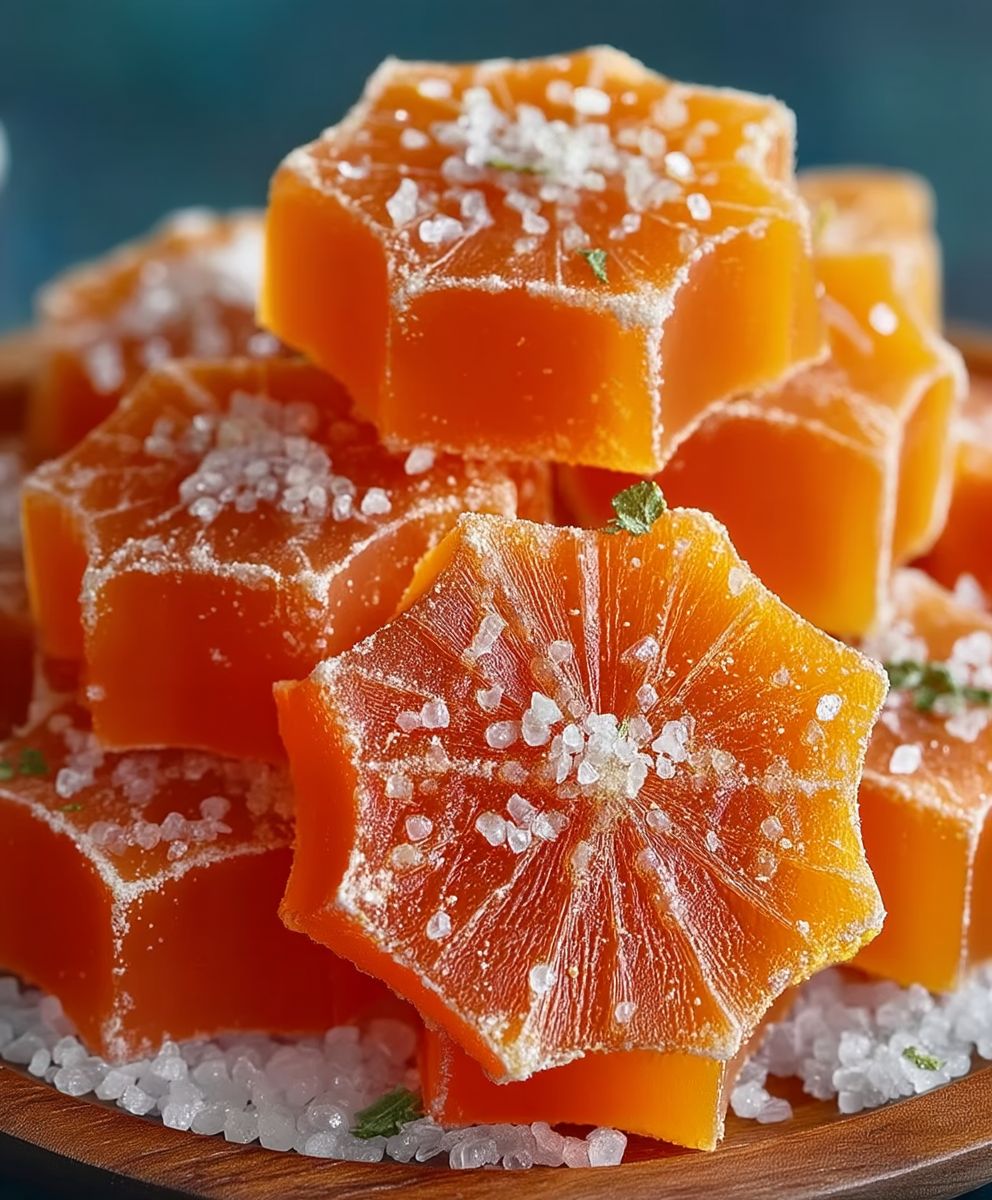 Homemade Orange Candy