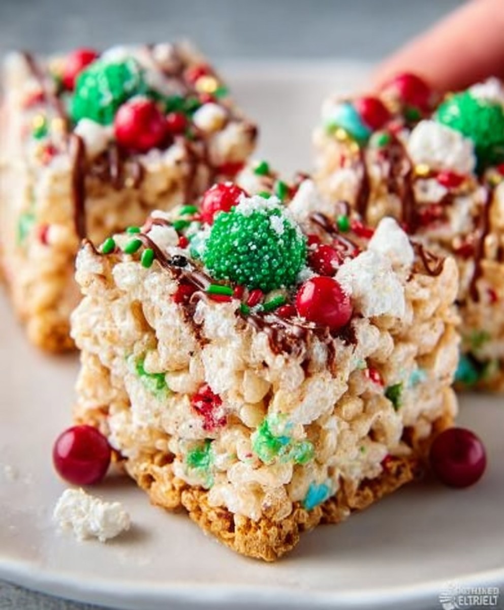 Christmas Rice Crispy Treats