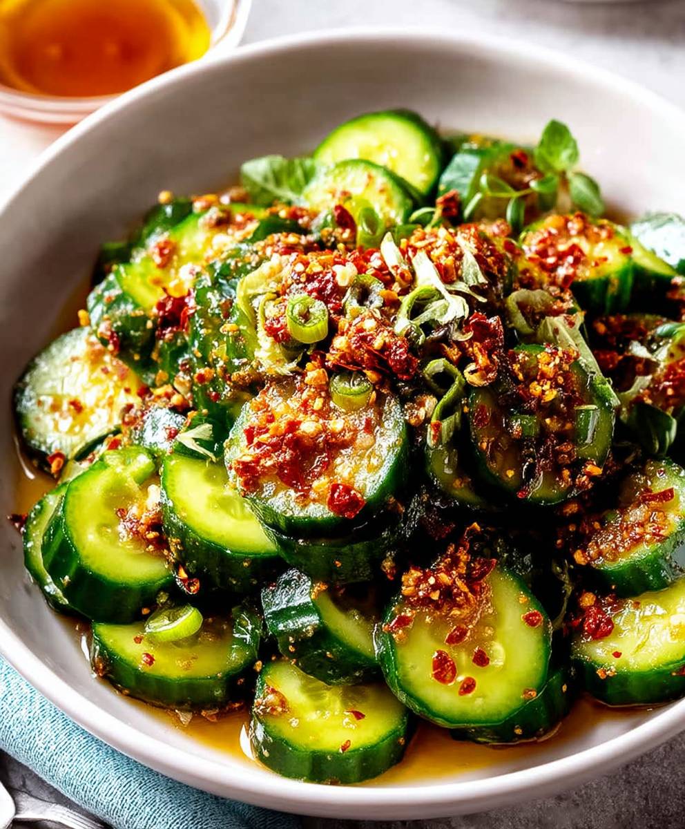 Spicy Cucumber Salad