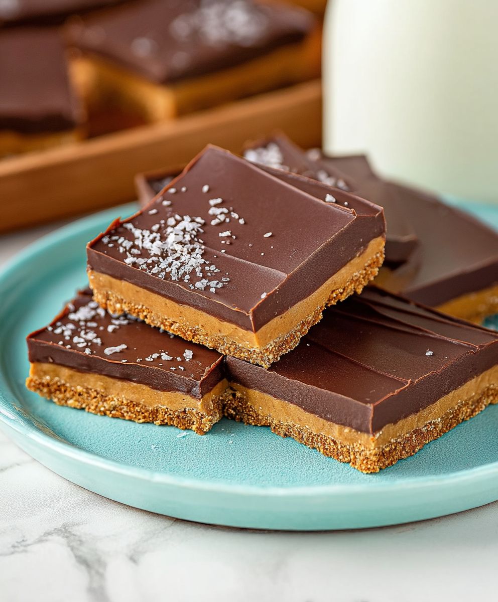 No Bake Peanut Butter Bars