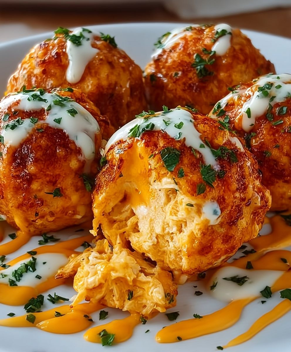 buffalo chicken bombs