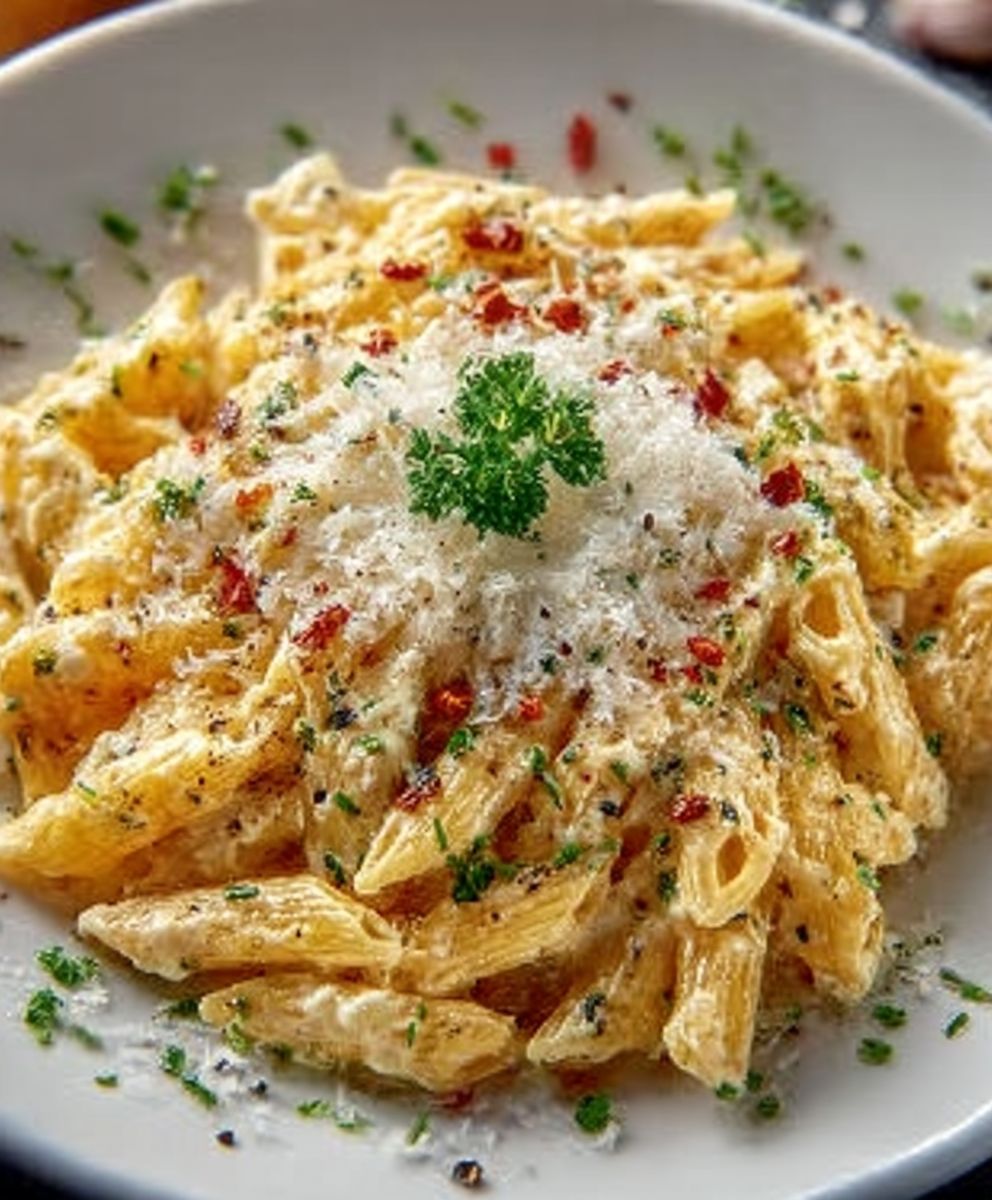 Creamy Garlic Pasta