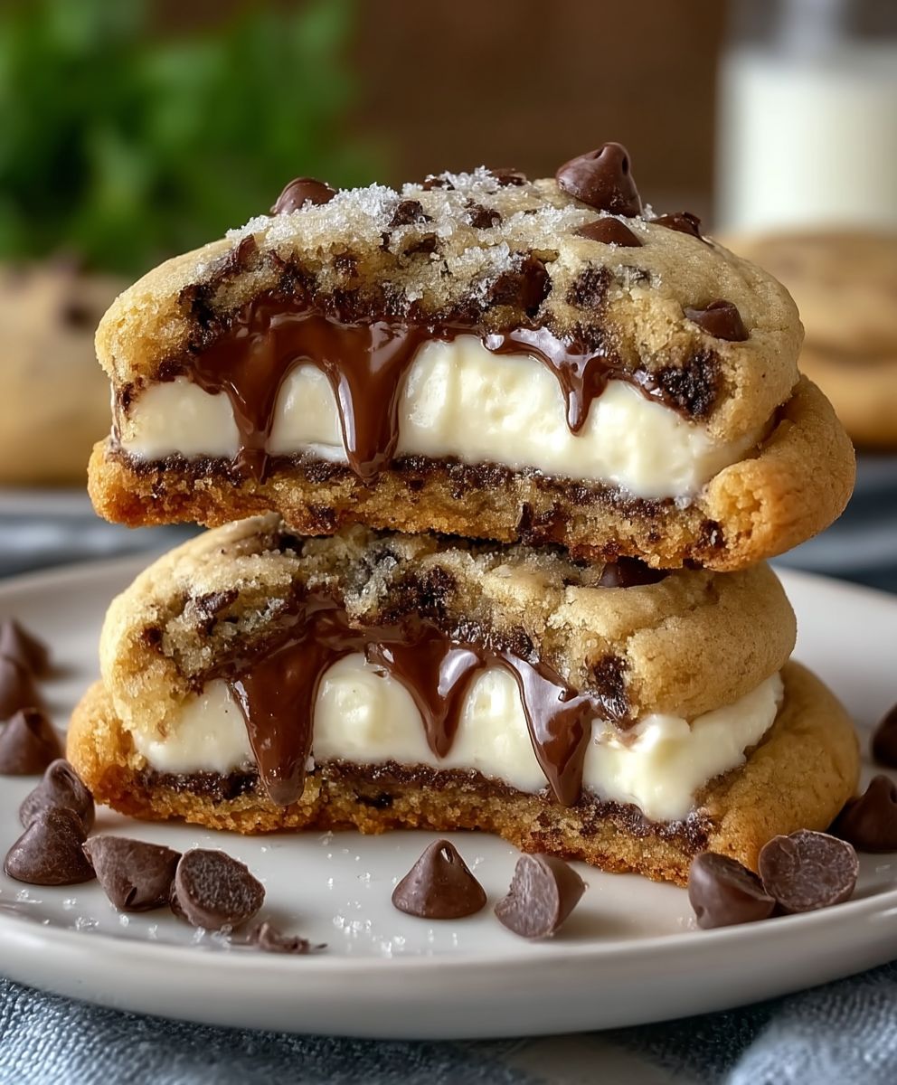 Cheesecake Stuffed Cookies
