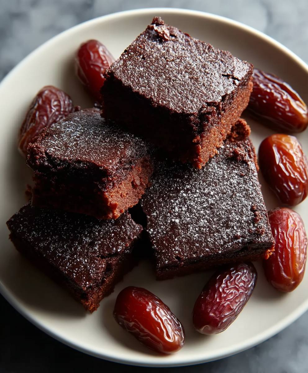 Healthy Date Brownies
