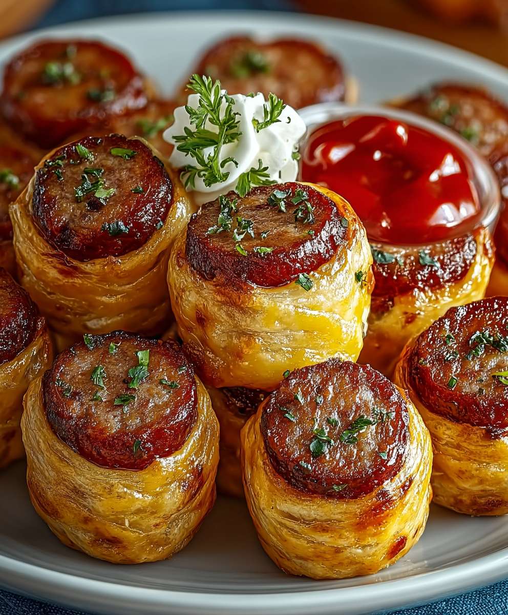 Kilted Sausage Bites