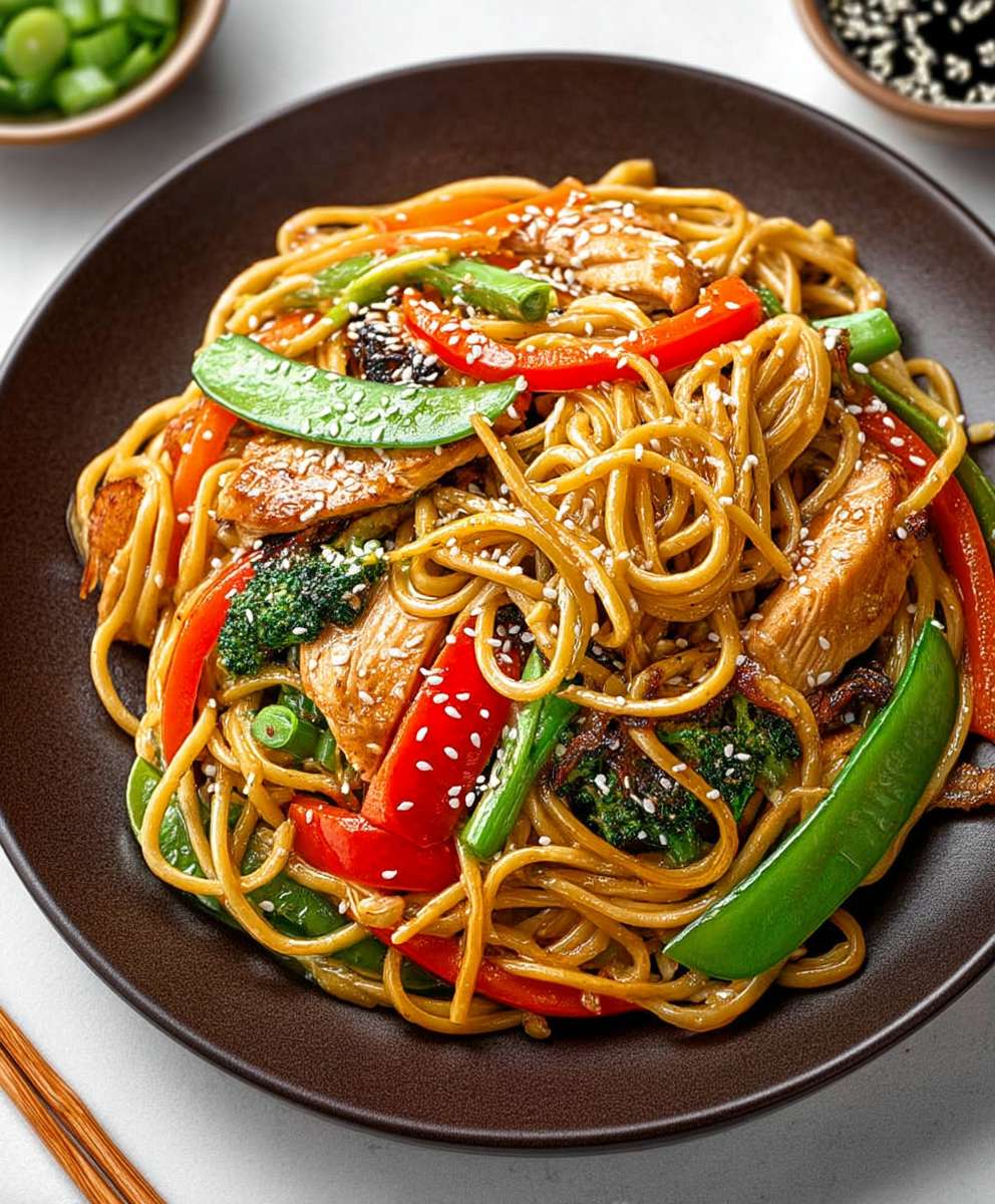 Easy Chicken Lo Mein