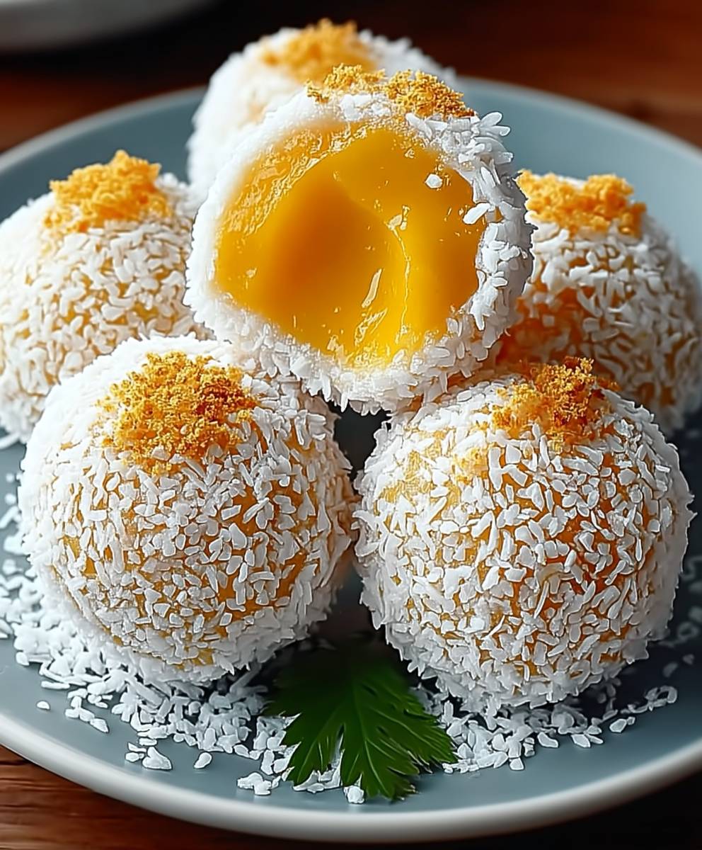 Coconut Mango Bliss Balls: A Delicious and Healthy Snack Recipe image 2