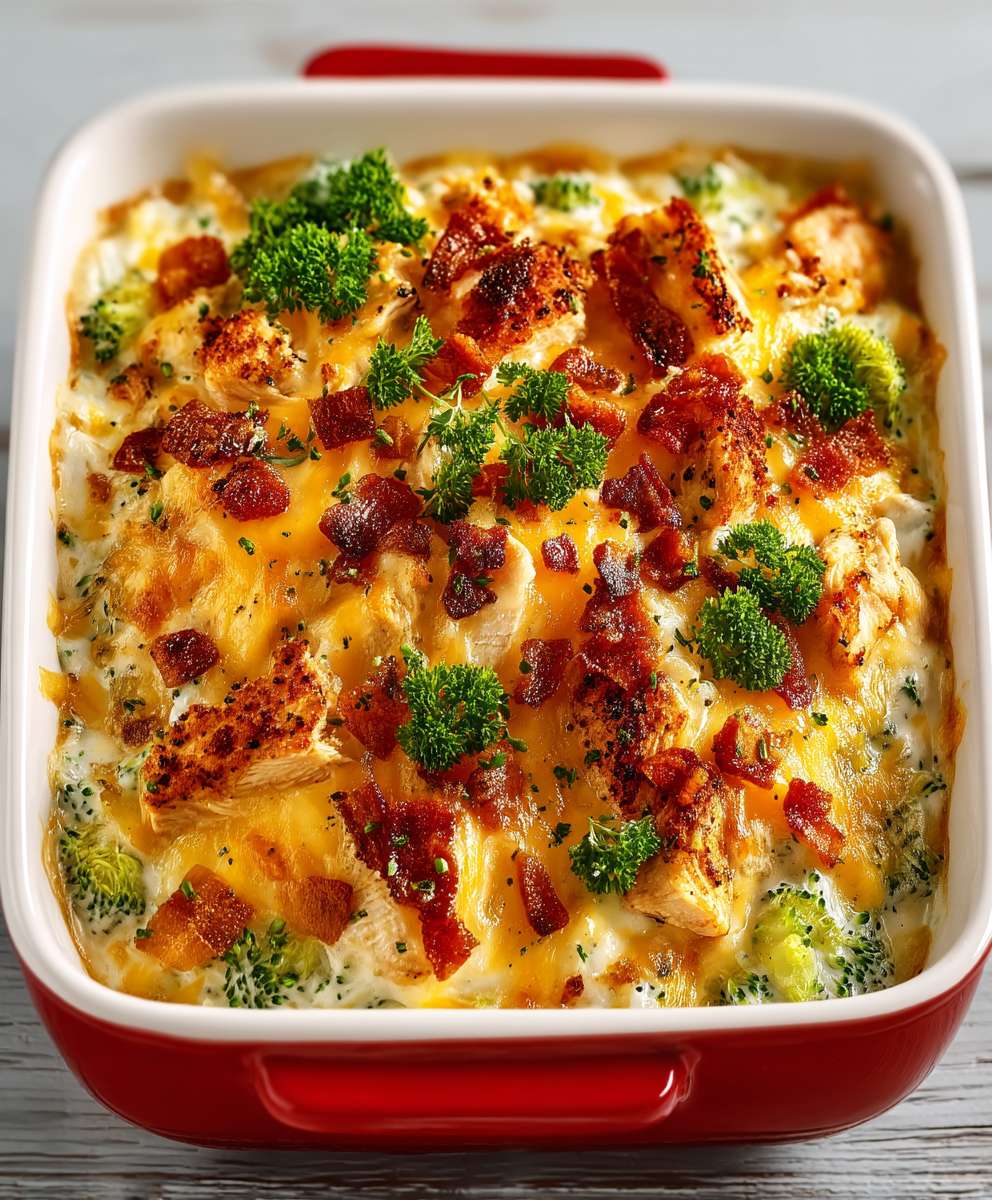 Creamy Low Carb Chicken Casserole image 2