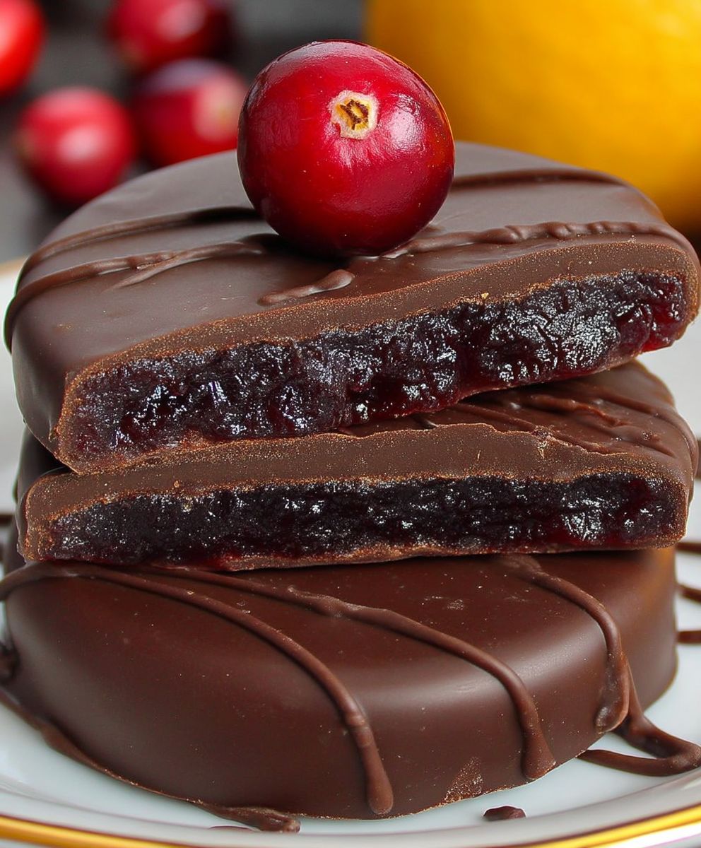 Dark Chocolate Cranberry Bites: A Delicious and Healthy Snack Option image 2