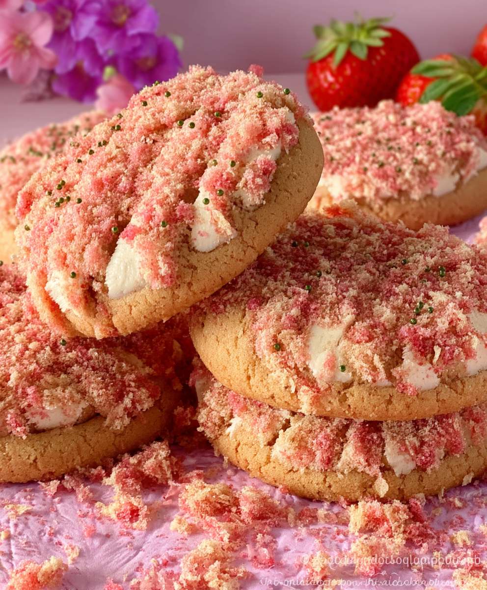 Strawberry Crunch Cookies: A Deliciously Easy Recipe to Try Today image 2