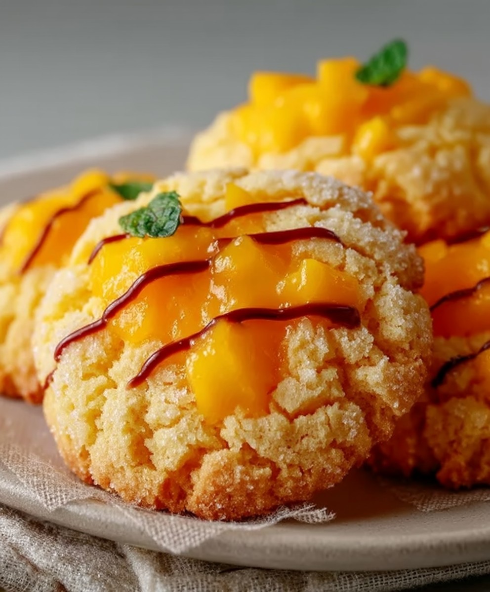 Mango Cookies | Soft Chewy Tropical Treat image 2